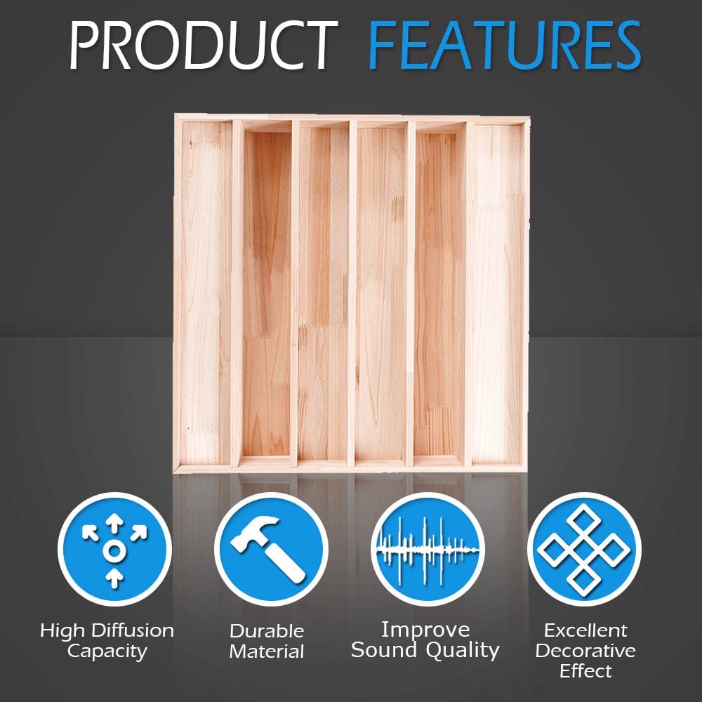 silexofy™ Acoustic Sound Diffuser - Rectangle - KK1096