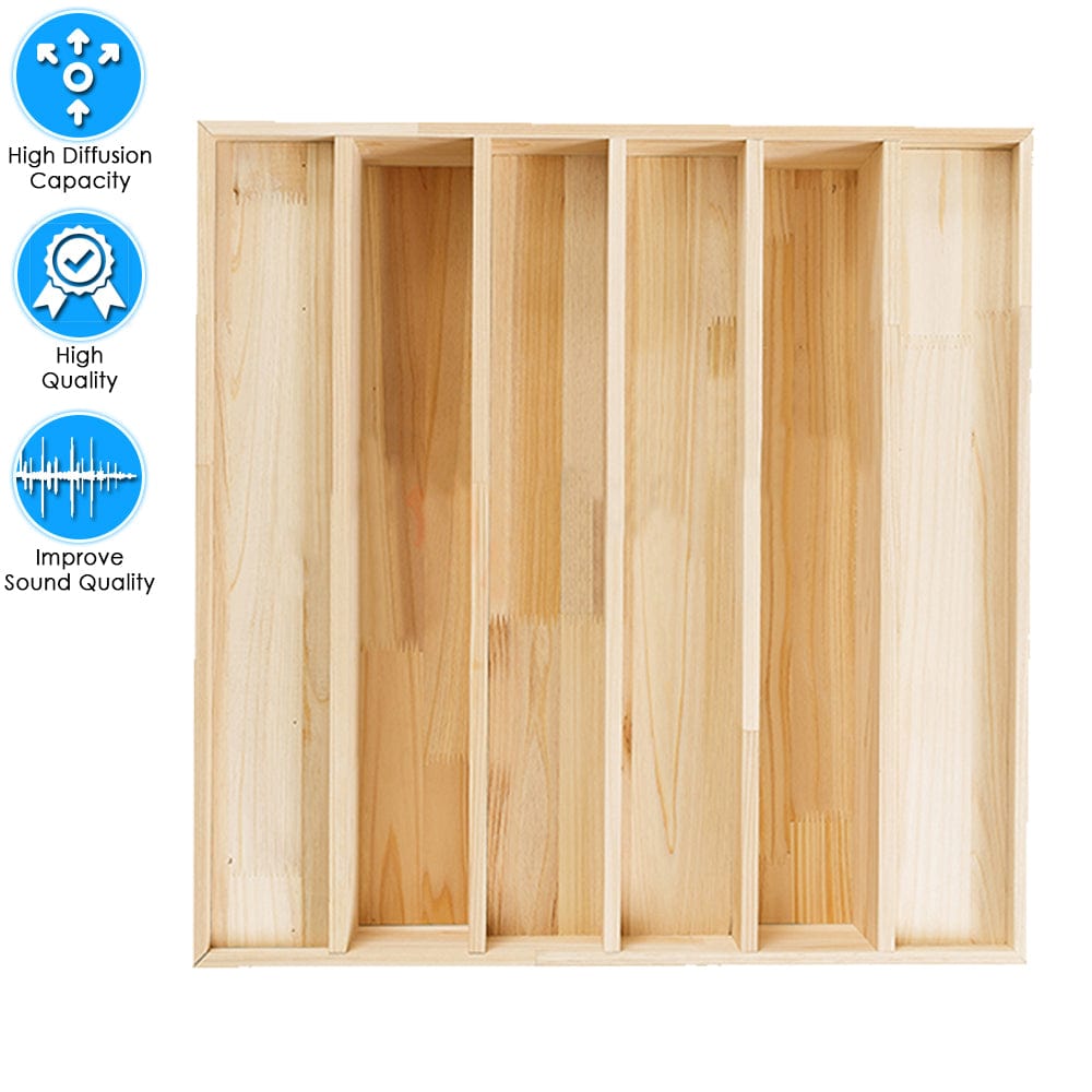 silexofy™ Acoustic Sound Diffuser - Rectangle - KK1096