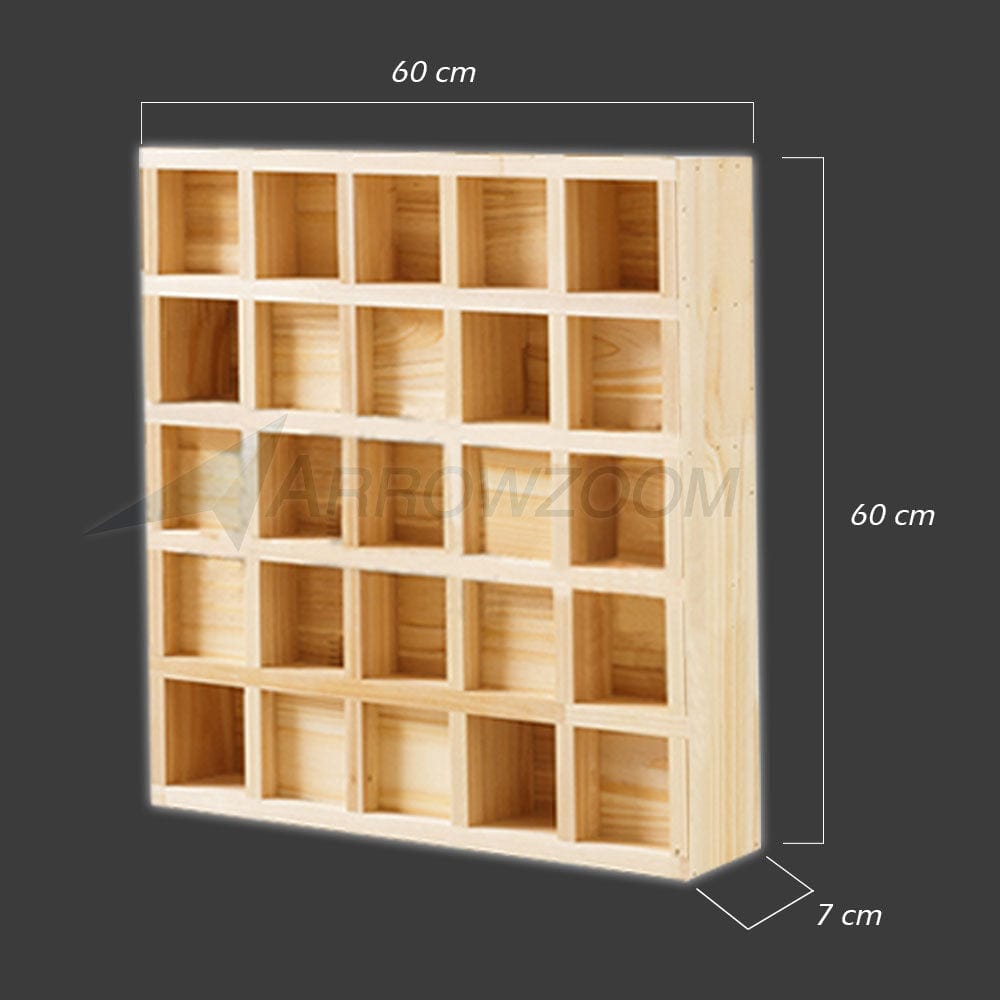 silexofy™ Pro Acoustic Wood Diffuser Panel - 25 Grid - KK1201