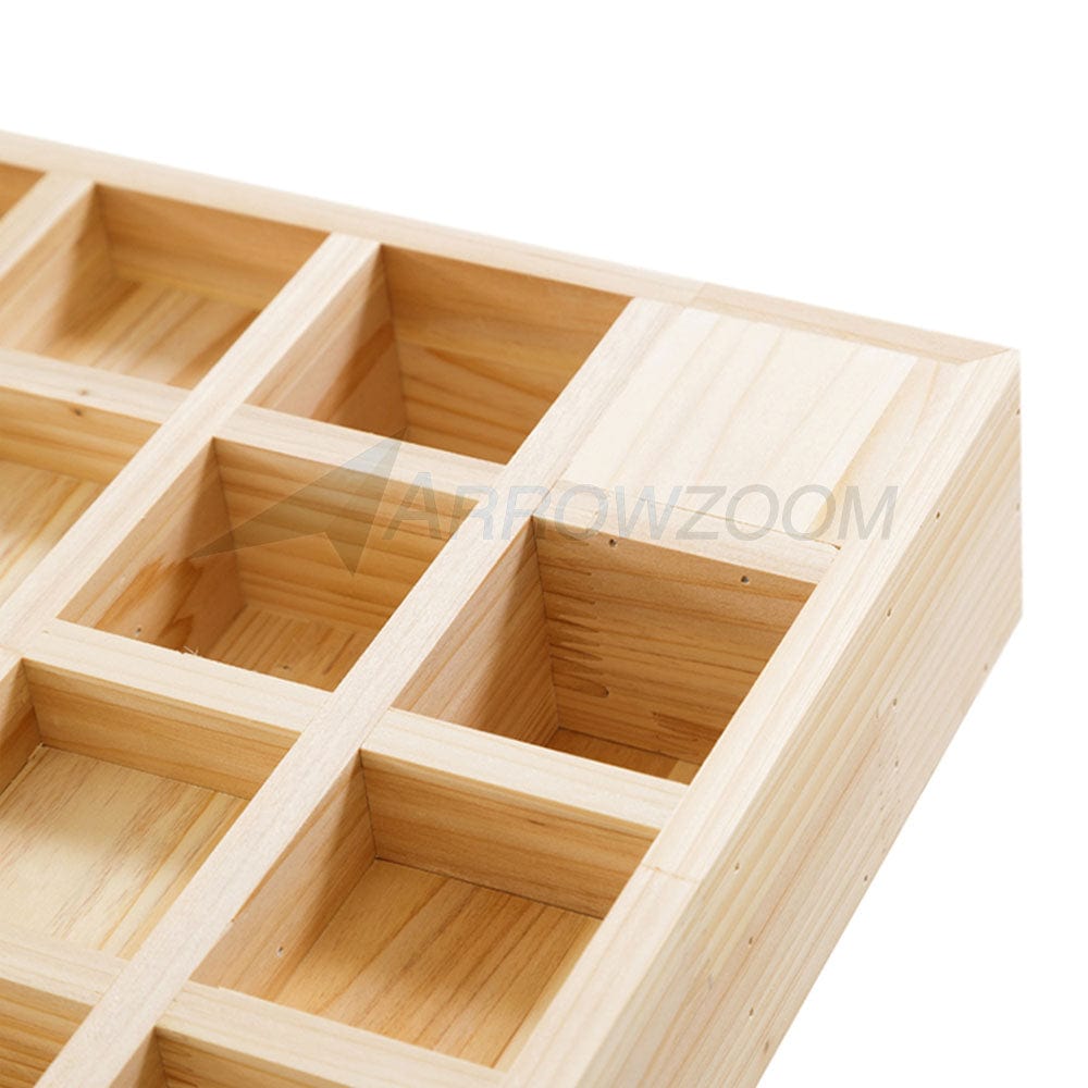 silexofy™ Pro Acoustic Wood Diffuser Panel - 25 Grid - KK1201