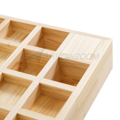 silexofy™ Pro Acoustic Wood Diffuser Panel - 64 Grid - KK1202