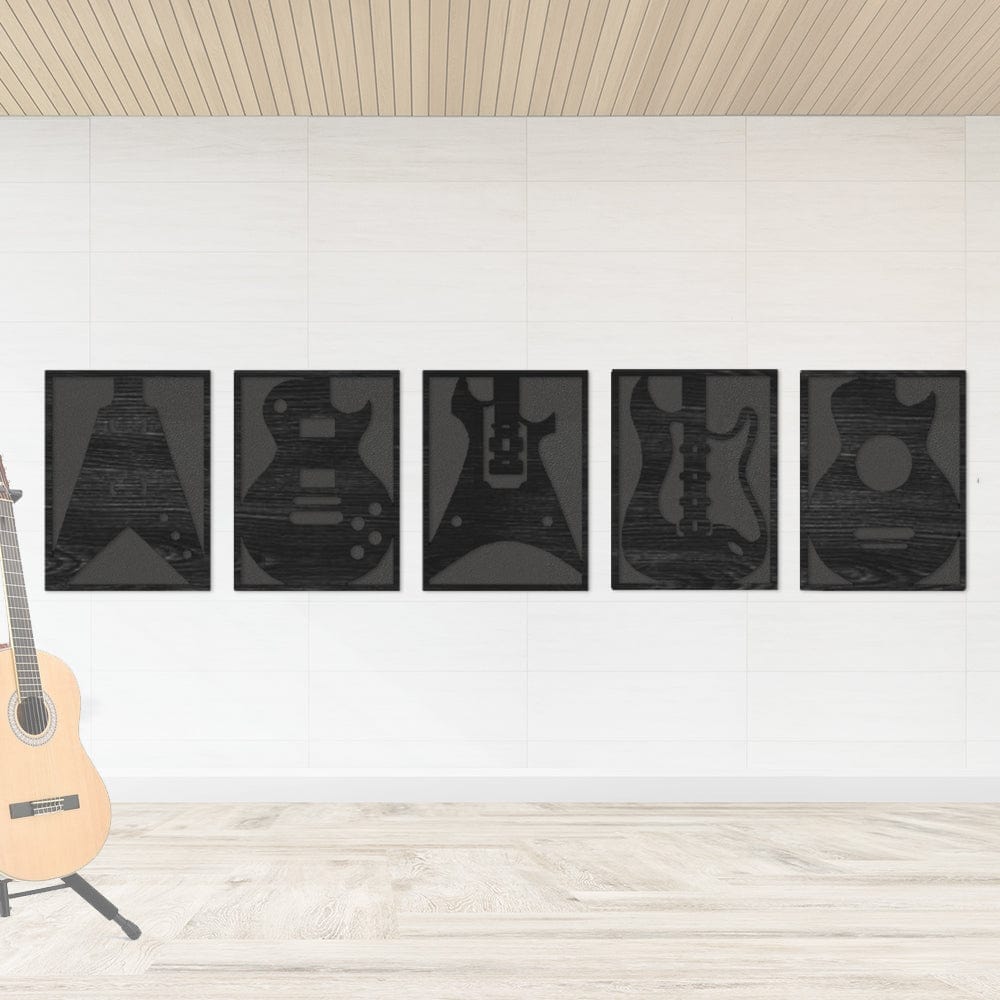 silexofy™ Diffuse PRO Guitar Acoustic Wooden Panel - KK1328