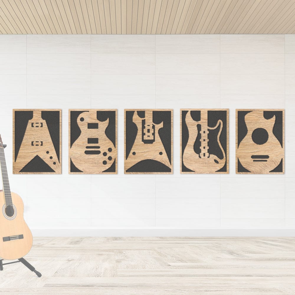 silexofy™ Diffuse PRO Guitar Acoustic Wooden Panel - KK1328