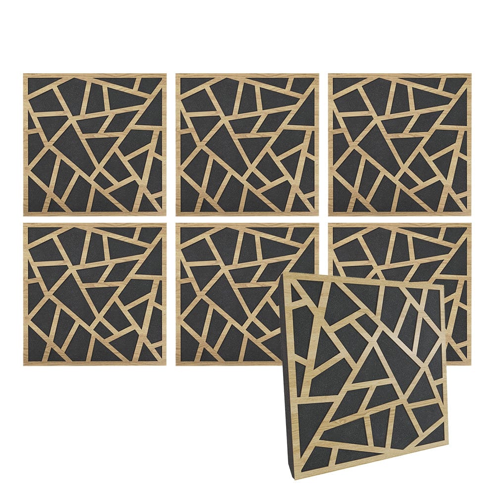 silexofy™ Diffuse PRO Square Felt Wooden Panel - KK1247